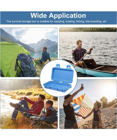 Yosoo Health Gear Waterproof Shockproof Hard Case - Outdoor Survival Storage Container - S Blue - Buy Online on GoSupps.com