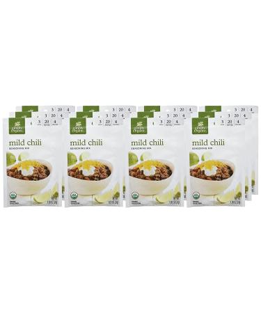 Simply Organic Mild Chili Seasoning Mix - Certified Organic 1oz Packets (12-Pack) - Buy Online on GoSupps.com