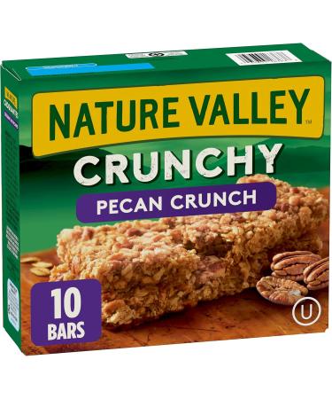 NATURE VALLEY - VALUE PACK - Sweet and Salty Peanut Chewy Nut Granola Bars 28 Bars 980 grams & Crunchy Granola Bars Pecan Crunch 10 Count - Buy Online on GoSupps.com