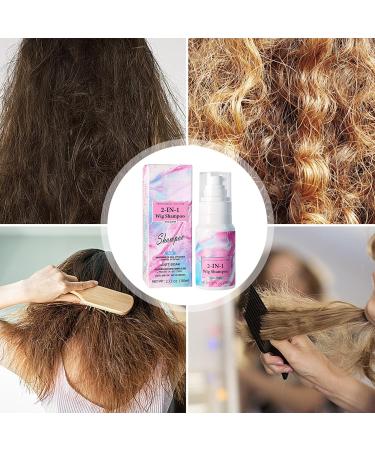 Shampoo for wigs nourishing shampoo from human hair 80 ml antistatic deep cleansing 2in1 shampoo for synthetic and natural hair improves dullness and dryness Tsuchiya - Buy Online on GoSupps.com