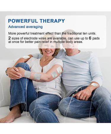 Stimease TENS Unit: 24 Modes Dual Channel TENS EMS Muscle Stimulator with 20 Electrode Pads - Buy Online on GoSupps.com