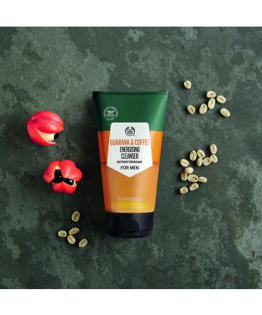The Body Shop Guarana and Coffee Energizing Cleanser For Men - 5 Fl Oz (Vegan) - Buy Online on GoSupps.com