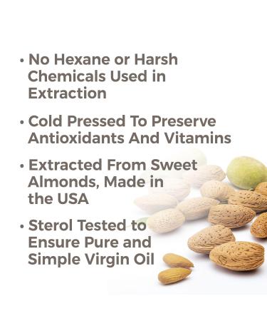 Plant Therapy Sweet Almond Oil - 100% Pure Cold Pressed Moisturizer for Skin Hair Body & Baby - Aromatherapy Carrier Oil Made in USA 1 Gallon - Buy Online on GoSupps.com