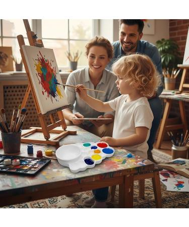  MFYOUPK Paint Palette Artistic Color Mixing Palette - Watercolor Trays | For Adults Students Beginner Artists Travel Projects Parties - Buy Online on GoSupps.com