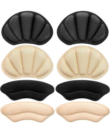 WLLHYF Heel Grips Liner Cushions - 4 Pairs, Prevent Skin Rubbing and Blisters, Ideal for Loose High Heel and Sports Shoes - Buy Online on GoSupps.com