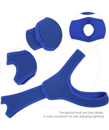 Vface Chin Strap Anti Snoring Straps - Splicing Anti Snoring Belt for Men and Women (Blue) - Buy Online on GoSupps.com
