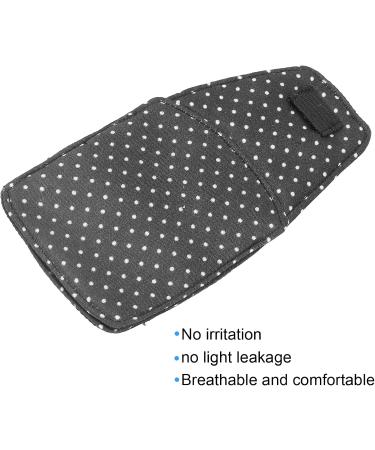 Shop Lazy Eye Patch for Adults - Breathable Amblyopia & Strabismus Eye Care | White Dots Black Pattern - Buy Online on GoSupps.com