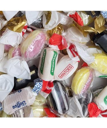 Sugar-Free Sweets Gift Box To Share: Old Fashioned Pick & Mix Sweet Hamper Selection Christmas Stocking Filler Secret Santa & Birthday Gifts For Men Women & Kids - Buy Online on GoSupps.com