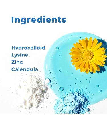 PatchRx Cold Sore Patches for Lips (20 Patches) Lysine Calendula & Zinc Hydrocolloid Cold Sore Patch for Lip (Night or Day-time Remedy) Fever Blister Patches - Buy Online on GoSupps.com