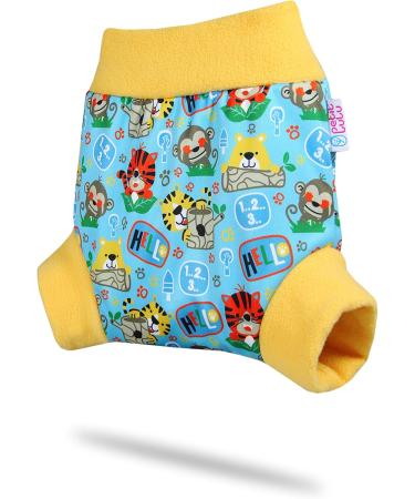Petit Lulu Overpants Size S (4-7 kg) - Jungle at School Pull-on Diaper Pants | International Shipping Available - Buy Online on GoSupps.com