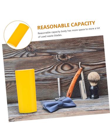 Minkissy Portable Mini Razor Waste Blade Storage Box | Safe Blade Container for Broken Tools & Cosmetics - Buy Online on GoSupps.com