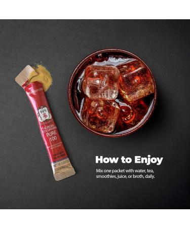 JungKwanJang Korean Red Ginseng Pure 100 - Panax Ginseng Powder Stick Supplements - Energy Boost & Immune Support - Vegan Caffeine Free Gluten Free & Non-GMO (Net Wt. 1.48 oz 28 Sticks) - Buy Online on GoSupps.com