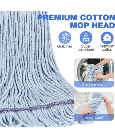String Mop Heavy Duty for Floor Cleaning- Industrial Commercial Mop with 59inch Mop Handle  Wet Mop for Home Garage Office  Workshop  Warehouse Floor Cleaning industrial mop 1 industrial mop - Buy Online on GoSupps.com