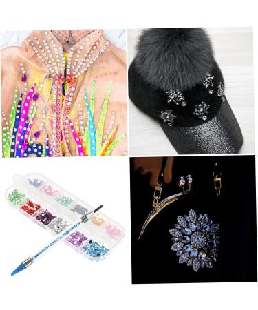 Healvian 1 Set Diamond Picture Pen Gem Beads Dotting Tools Colorful Rhinestones Rhinestone for Nails Rhinestones Picker Gemstone Beads Jewelry Kits Crystals Beads Color Beads Blue Suit 16x1cm Blue - Buy Online on GoSupps.com