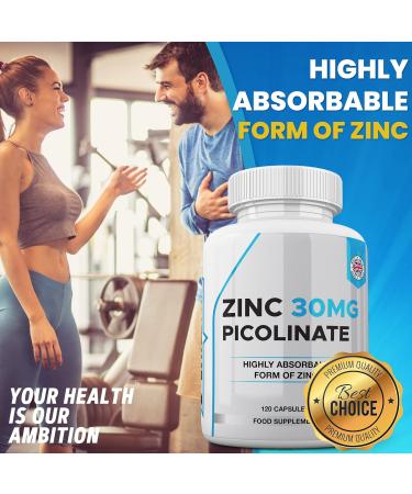 Zinc 30mg Picolinate Capsules - Made in UK | Freak Athletics - Buy Online on GoSupps.com