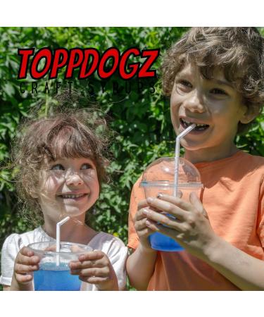 TOPPDOGZ Slush Snow Cone Syrup 1 Litre Blue Raspberry slushie slushy Blue Raspberry 1 l (Pack of 1) - Buy Online on GoSupps.com