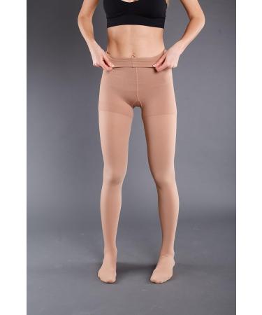 Shop Compression Tights AT - Class 1 Closed Toe Support Tights in Beige | International Shipping Available - Buy Online on GoSupps.com