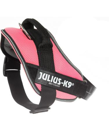 JULIUS K-9 IDC Powair Dog Harness - Size M/0 in Pink | International Shipping Available - Buy Online on GoSupps.com