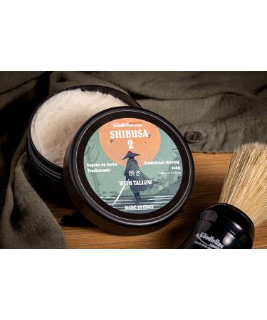 Buy The Goodfellas Smile Shibusa Traditional Shaving Soap - Made in Italy 100g | Premium eCommerce International Shipping - Buy Online on GoSupps.com