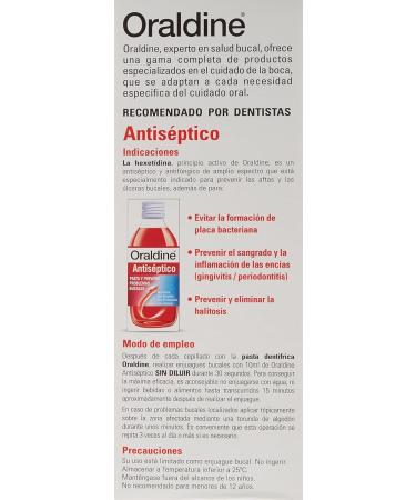 ORALDINE Mouthwash 400ml - Fresh Breath & Oral Care | Buy Online Worldwide - Buy Online on GoSupps.com