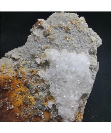 Natural Crystal Rough 403.9gNatural Rare Purple Fluorite and Fluorite Aluminum Gypsum associated Specimen Stone - Buy Online on GoSupps.com