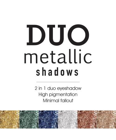 Kokie Cosmetics Duo Metallic Eyeshadow - Gone Platinum | Long-Lasting Formula - Buy Online on GoSupps.com