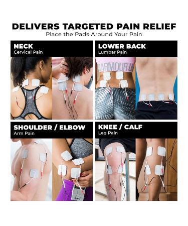 Buy TENS 7000 Digital TENS Unit - Pain Relief Device with 48 Electrode Pads for Back Neck Sciatica & Nerve Pain - International Shipping Available - Buy Online on GoSupps.com