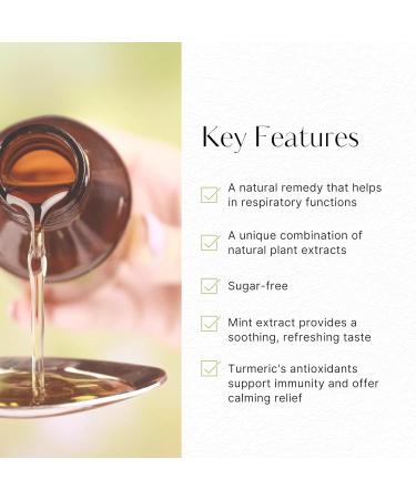 AKSHAR Ayurveda - Tulsin Syrup, Natural Cough Syrup with Licorice, Ginger, Turmeric, Basil, Malabar Nut - Respiratory Lung Health Supplements, Mucus Relief & Bronchial Wellness Syrup (1 Pack) - Buy Online on GoSupps.com