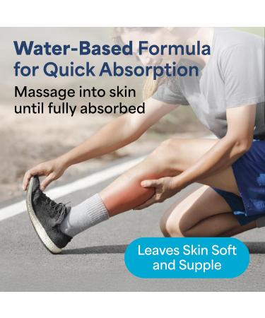 Epsomgel | Natural Epsom Salt with Arnica Montana (90 ml) | Water-Based Magnesium Sulfate Cream | Fast-Absorbing Non-Greasy Gel for Daily Comfort | No Heating or Cooling Sensation - Buy Online on GoSupps.com