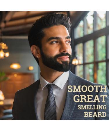 Mousty Beard Oil for Men - All Natural & Organic for Smooth Healthy Facial Hair Growth- Nourishing Formula with Jojoba Argan and Vitamin E Oils - Patchouli - 30ml - Buy Online on GoSupps.com