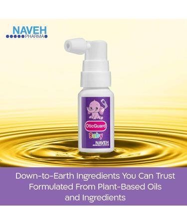 Naveh Pharma Baby Ear Care Bundle: CleanEars Earwax Removal Spray + Otic Guard Ear Infection Spray - Buy Online on GoSupps.com