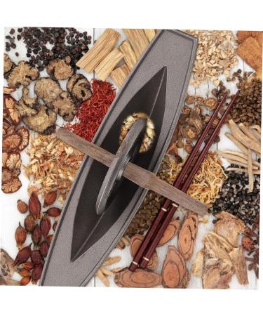 LALAFINA 1pc Iron Medicine Roller Clinic Grinding Tool Drugstore Manual Rubbing Tool Rug Roller Carpet - Buy Online on GoSupps.com