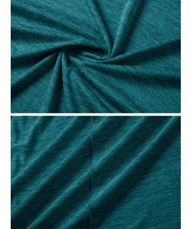 Kefitevd Women's Melange Sportshirt - Short Sleeve Breathable Stretchable Reflex Stripes - Ideal for Active Wear & International Shipping - Buy Online on GoSupps.com