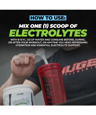 Huge Supplements Electrolytes Powder - Advanced Hydration Formula w/Full Electrolyte Profile - Sugar Free, No Artificial Flavors or Colors - 45 Servings (Artic Lime) Artic Lime 2.81 Pound (Pack of 1) - Buy Online on GoSupps.com
