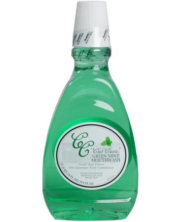 Club Classic Green Mint Mouthwash Liter