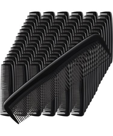 Mimorou 150 Pieces Hair Combs Bulk Styling Comb Pocket Hair Combs Set Small Plastic Comb Travel Comb 5 Inch Black Comb Fine Dressing Comb for Women and Men