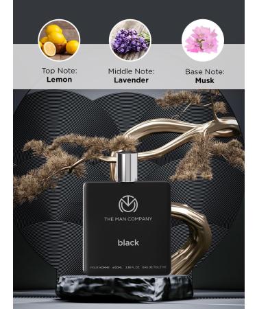 Th'e Ma'n Com'pany Fresh Black Edt Perfume For Men - 100Ml|Premium Long-Lasting Fragrance Body Spray|Gift For Him - Buy Online on GoSupps.com