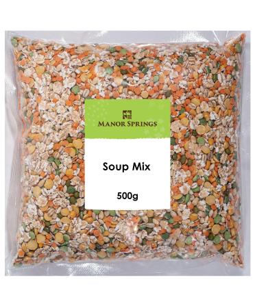 Soup Mix 500g by Manor Springs - Mix of Lentils Peas & Barley
