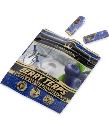 King Palm Flavors Filter Tips 3pk - Mixed Bundle | Flavored Pre Rolled Corn Husk Tips | Organic Rolling Paper Filters | Terpene Infused | 1 Pack - Buy Online on GoSupps.com
