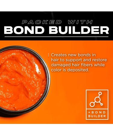 XMONDO Color Super Orange Hair Healing Semi Permanent Color - 8 Fl Oz Vegan Formula with Hyaluronic Acid, Vegetable Proteins, and Bond Building Technology - Buy Online on GoSupps.com