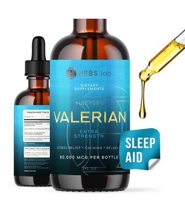 Organic Valerian Root Extract  Natural Slep Aid  Strss and Anxity Supplement  Made in USA - Non GMO Valerian Tincture - Herb Slep Supplement - Valerian Root Drops 2 Fl Oz - Buy Online on GoSupps.com