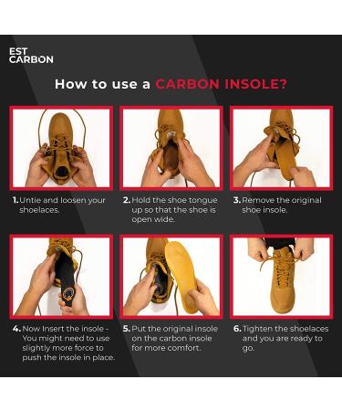 Morton's Extension Orthotic Carbon Fiber Insole - Very Rigid Foot Support Insert for Morton's Toe, Turf Toe, Hallux Rigidus & Arthritis - 252mm EU40 (9.92 Inch) - Buy Online on GoSupps.com