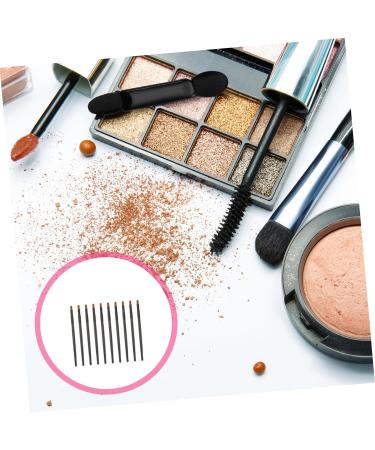 Angoily 20 Pcs Nose Shadow Brush Mix Miss Wooden Handle Brush 13x0.8cmx2pcs Blackx2pcs - Buy Online on GoSupps.com
