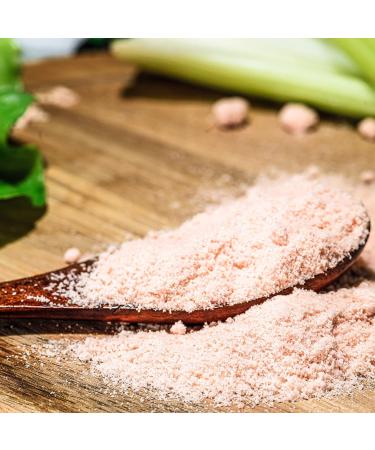 Premium Pink Himalayan Salt (Powder) 500gms. Pure UNREFINED 100% Natural Pink flake in a Biodegradable and Compostable Kraft pouch. Wellness salt by Eco Harvest  - Buy Online on GoSupps.com