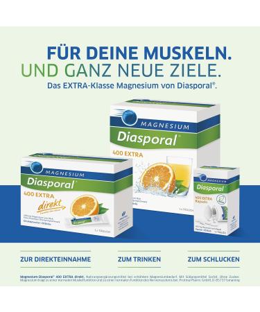 Magnesium-Diasporal 400 EXTRA Capsules - 400mg Magnesium per Capsule 100 Pieces | Best International Shipping - Buy Online on GoSupps.com