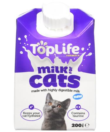 Delamere Dairy Toplife Cat Milk 200 ml Pack of 18 - Buy Online on GoSupps.com