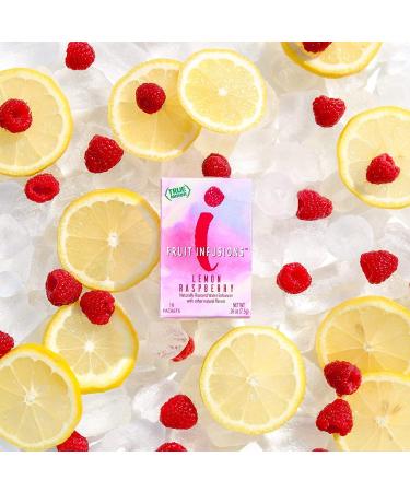 True Lemon Fruit Infusion Lemon Raspberry - 10 Packets (0.26 oz) | Natural Flavoring Additive - Buy Online on GoSupps.com