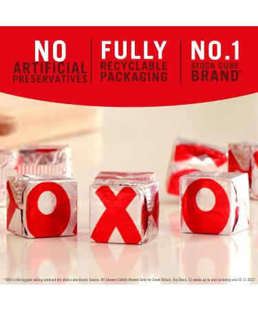 OXO 24 Beef Stock Cubes 142g - Made with Authentic Meat Juices - Pack of 1 - Buy Online on GoSupps.com