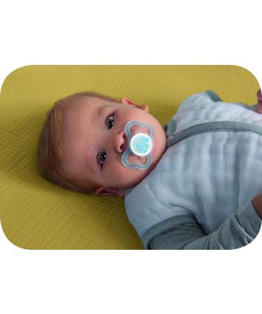 MAM Air Day & Night Baby Pacifier for Sensitive Skin - Glows in The Dark - Boy 6-16 Months (Pack of 3) - Buy Online on GoSupps.com