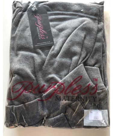 Purpless Maternity Over Bump Support Joggers 1307 - Dark Gray Melange - Buy Online on GoSupps.com